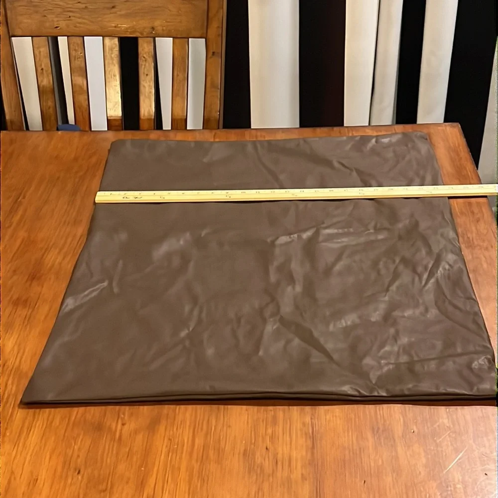 Polo Ralph Lauren Leather pillow shams cases X 2 Made in Italy sewn in the USA